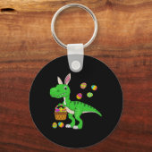 Porte-clés Easter Dinosaur Bunny Ears Easter Sket Stuffers Ki (Recto)