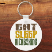 Porte-clés Eat Sleep Kickboxing 1 (Recto)