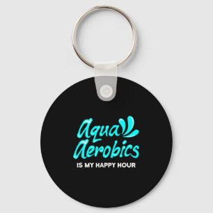 Porte-clés Eau Aérobic Lover Aqua Aérobic Est Mon