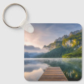 Porte-clés Eau | Azure Alpine Lake, Autriche (Recto)