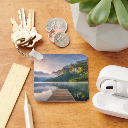 Porte-clés Eau | Azure Alpine Lake, Autriche (Bureau)