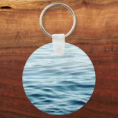 Porte-clés Eau bleue ondulée (Recto)