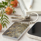 Porte-clés Eau fontaine d'or 2 (Devant droit)