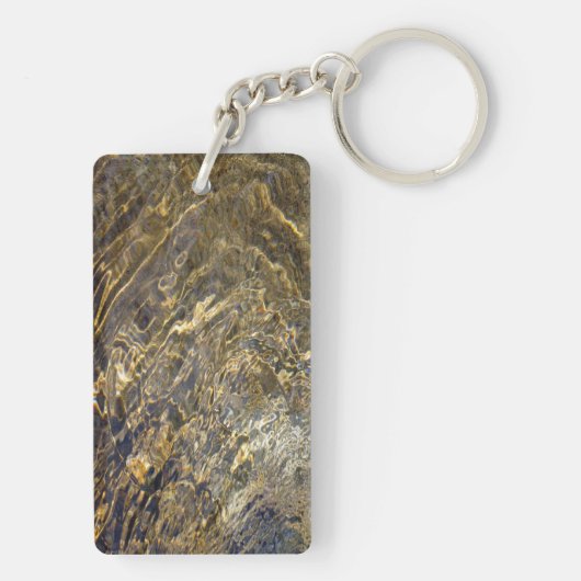 Porte-clés Eau fontaine d'or 2 (Dos)