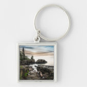 Porte-clés Eau | Lac Supérieur Grand Marais, Minnesota (Devant)