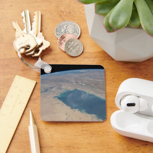 Porte-clés Eaux Bleues Tropicales Du Golfe Persique. (Bureau)