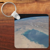 Porte-clés Eaux Bleues Tropicales Du Golfe Persique. (Recto)