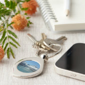 Porte-clés Eaux glaciaires de l'Alaska (Côté )