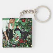 Porte-clés Ébarbage de l'arbre (Dos)