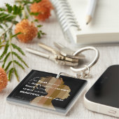 Porte-clés Ebony woman, key chain (Devant Droit)