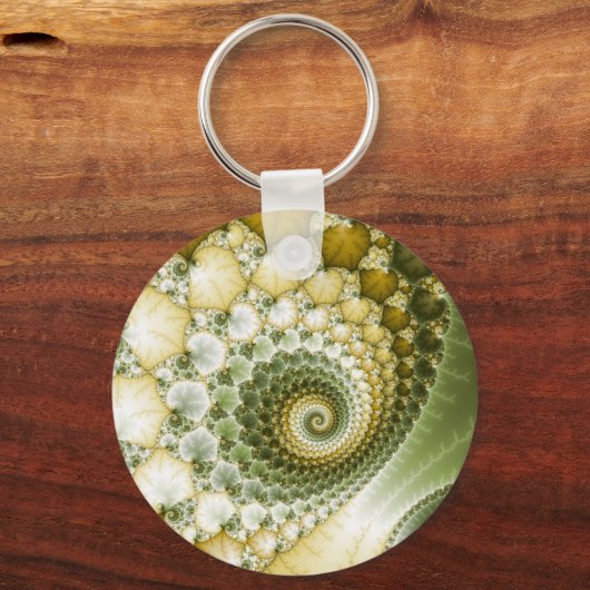 Porte-clés Écale l'art fractal (Recto)