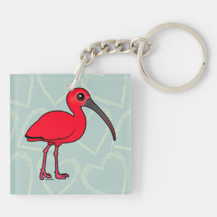 Porte-clés Écarlate IBIS de Birdorable