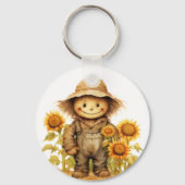 Porte-clés Écart avec tournesol (Verso)