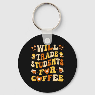 Porte-clés Échangerai Mes Élèves Contre Café Professeur Valen