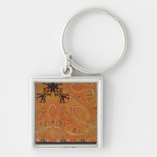 Porte-clés Écharpe de cachemire, c.1870-80 (Devant)