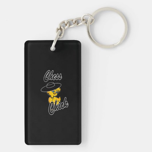 Porte-clés Échecs Chick #4 (Dos)