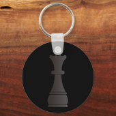 Porte-clés Échecs de la reine noire (Recto)