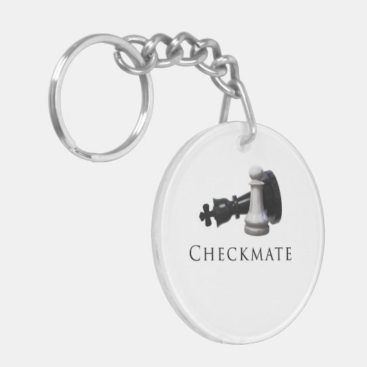 Porte-clés Échecs d'échec et mat (Devant gauche)