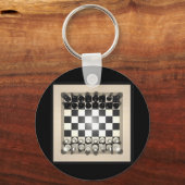 Porte-clés Échecs et pièces d'échecs : Porte - clés (Recto)