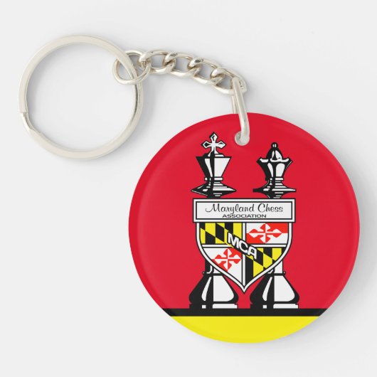 PORTE-CLÉS ÉCHECS MARYLAND (Devant)