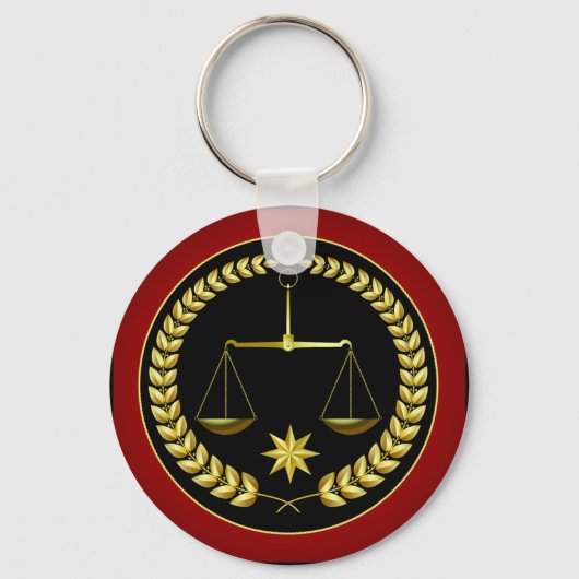 Porte-clés Échelles de justice (Recto)