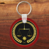 Porte-clés Échelles de justice (Recto)