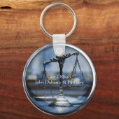 Porte-clés Échelles de justice | Avocats (Recto)