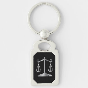 Porte-clés Échelles de justice   Droit   Avocat   Couleur do-