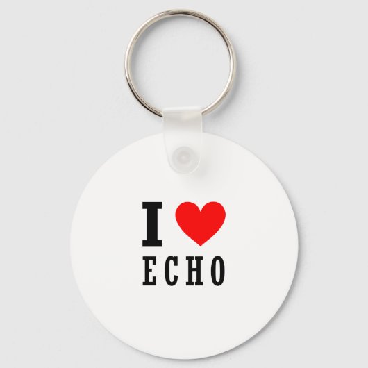 Porte-clés Echo, Alabama (Recto)
