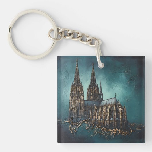 Porte-clés Écho doré de la cathédrale (Devant)