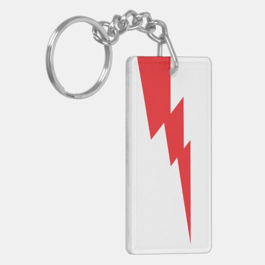 Porte-clés Éclair rouge (Devant gauche)