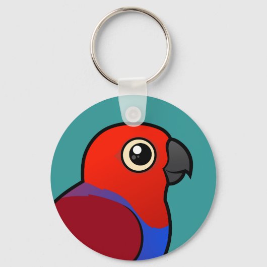 Porte-clés Eclectus Parrot femelle (Recto)
