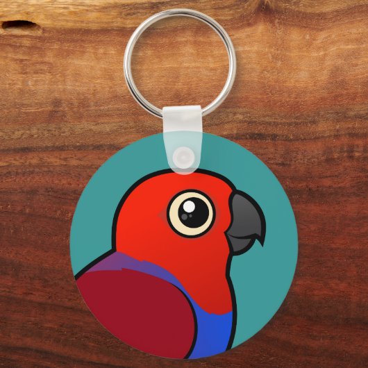 Porte-clés Eclectus Parrot femelle (Recto)