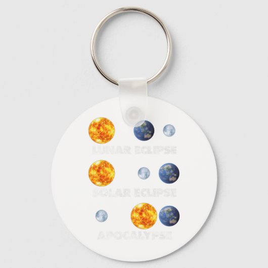 Porte-clés Éclipse lunaire (Recto)