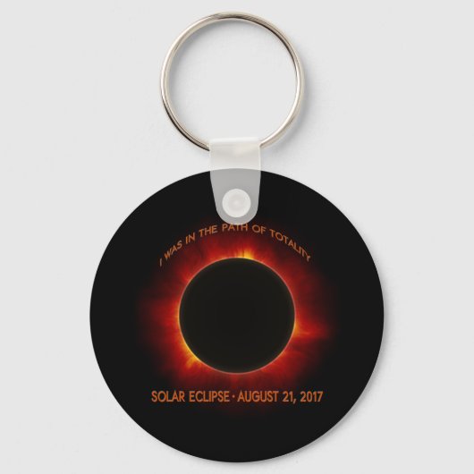 Porte-clés Éclipse solaire (Recto)