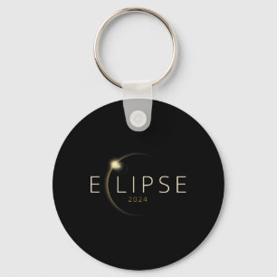 Porte-clés Éclipse solaire 2024 Éclipse solaire totale 4.08.2