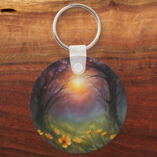 Porte-clés Éclipse solaire de printemps Ajouter un événement (Recto)