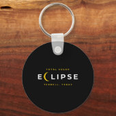 Porte-clés éclipse solaire de Terrell Texas (Recto)