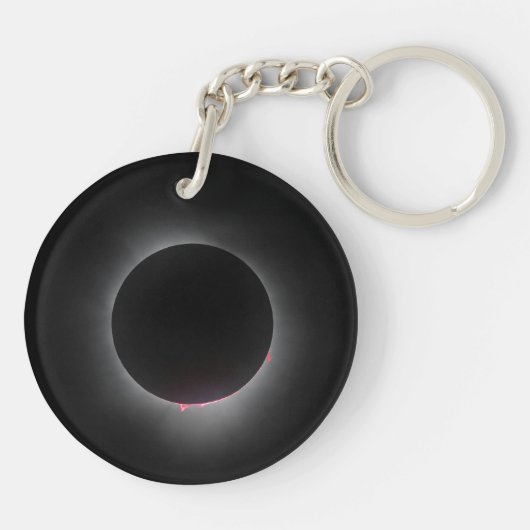 Porte-clés Éclipse solaire totale (Dos)
