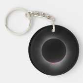Porte-clés Éclipse solaire totale (Devant)