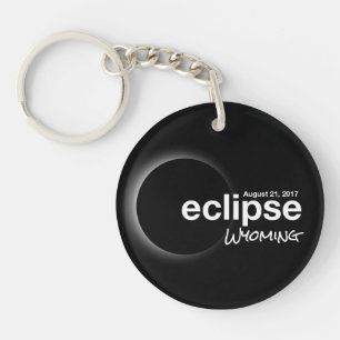 Porte-clés Éclipse solaire totale 2017 - Wyoming