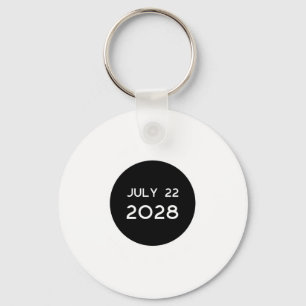 Porte-clés Éclipse solaire totale 2028 Nouvelle-Zélande