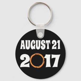 Porte-clés Éclipse solaire totale 21 août 2017