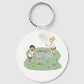 Porte-clés Eco-Friendly Kids Cleaning Camping Recyclage (Recto)