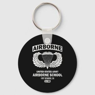 Porte-clés École aéroportée Fort Benning Est 1940 Paratrooper
