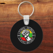 Porte-clés École birmane de boxe Boxer Lethw (Recto)