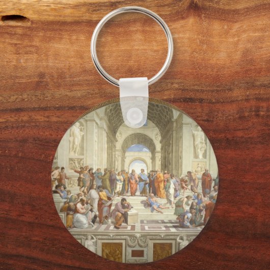 Porte-clés École d'Athènes (Recto)