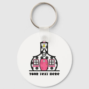 Porte-clés École de point de polka