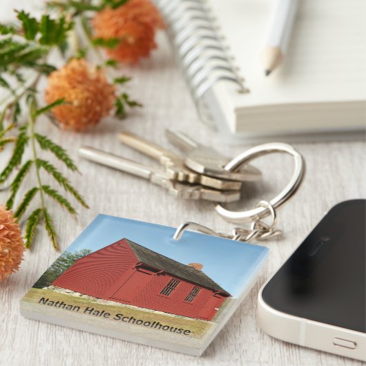 Porte-clés École Nathan Hale (Haddam Est) (Devant Droit)