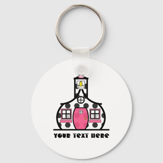 Porte-clés École Polka Dot (Recto)